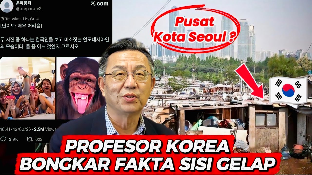 PROFESOR KOREA BONGKAR SISI GELAP KOREA  