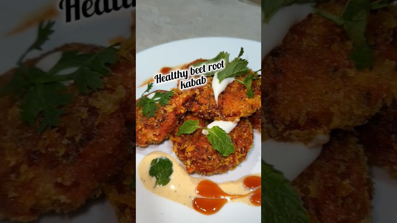 Crispy Outside, Soft Inside | Monsoon Special Beetroot Kabab 😋