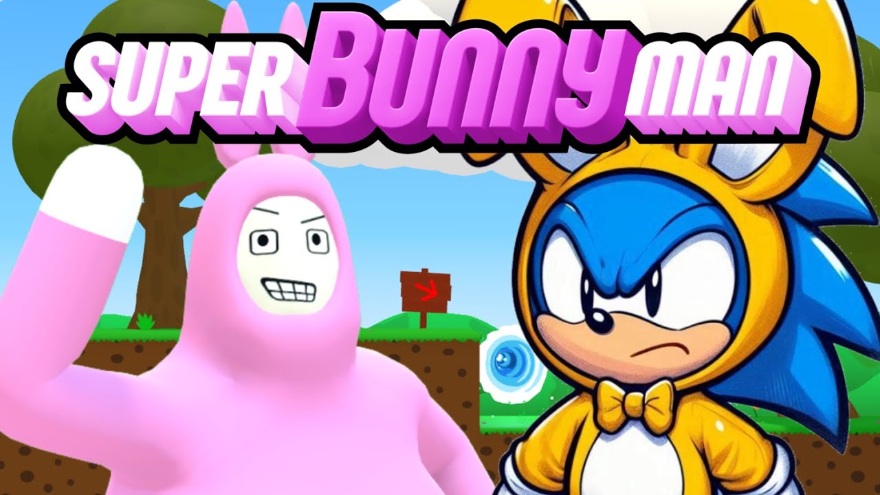 ODIO ESTE JUEGO 🐰🥕 | Super Bunny Man | (ft. @StrayderHunter)
