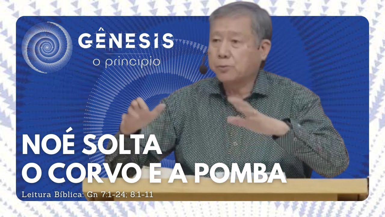 NOÉ SOLTA O CORVO E A POMBA