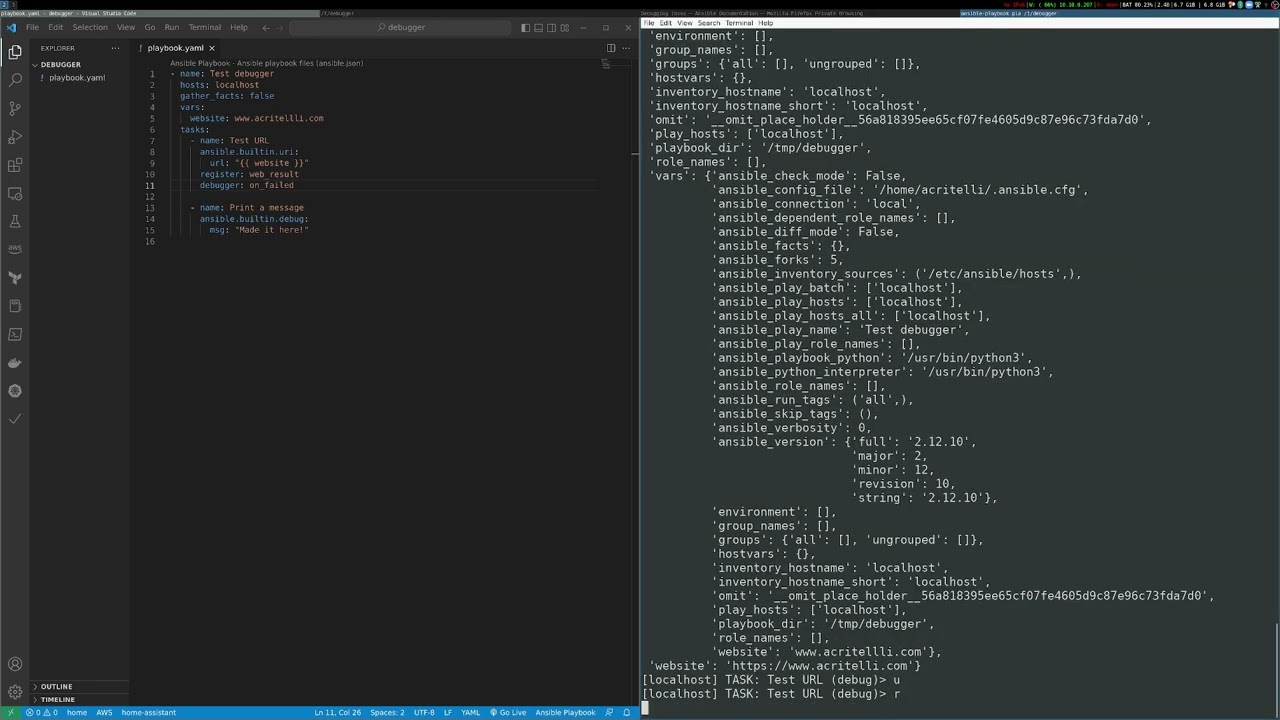 The Ansible Debugger