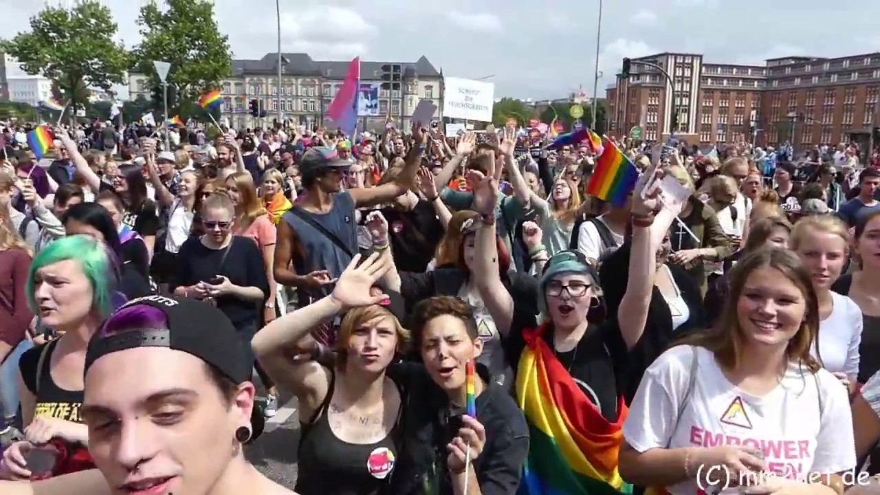 CSD - Hamburg Pride 2017 - Die gesamte Demonstration / Parade [Sa. 05.08.2017]