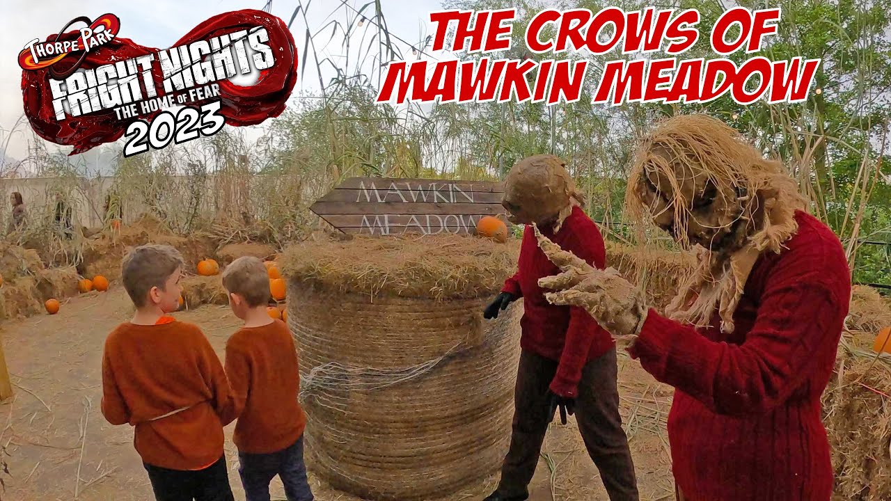 The Crows of Mawkin Meadow Fright Nights Thorpe Park (Oct 2023) [4K]