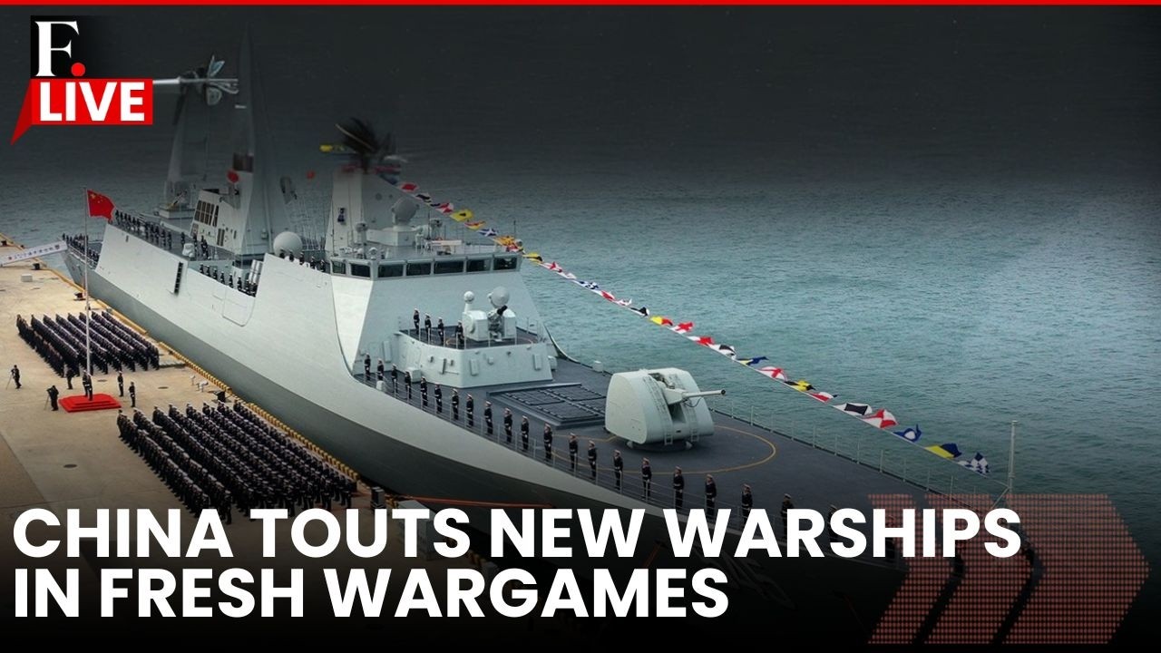 LIVE: China Deploys New Warships For Combat Drills In South China Sea | Firstpost | N18G