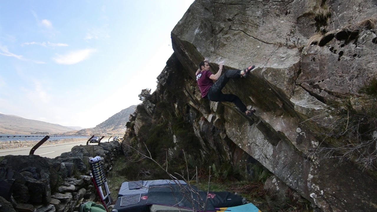 Snapdragon (8A), Ogwen Valley.