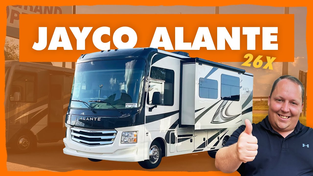 Tiny Class A Gas Motorhome! Jayco 26X