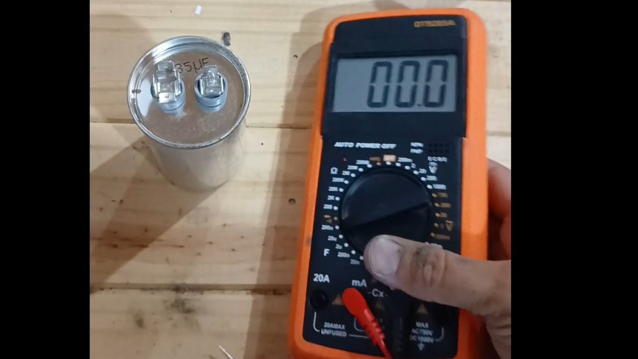👉👉 COMO USAR EL MULTIMETRO O TESTER para medir capacitores