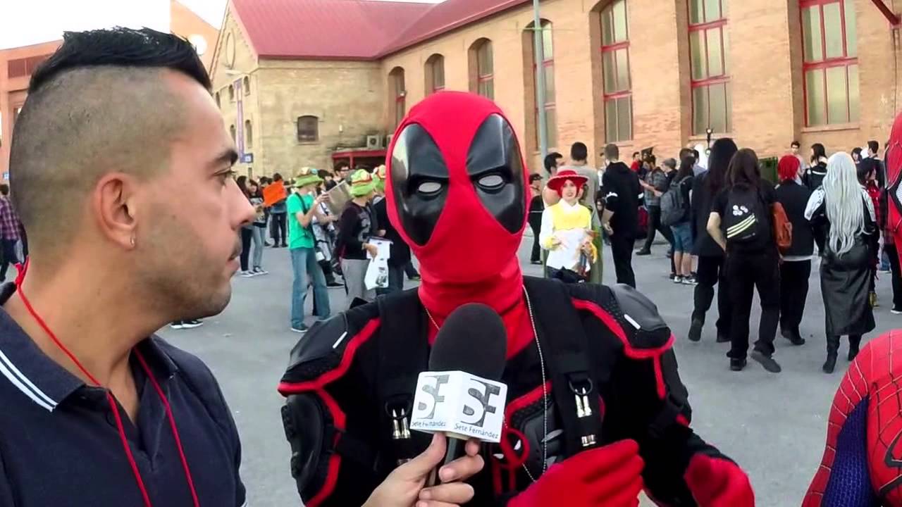 Salón del Manga de Andalucía [2]: Cosplays de Deadpool de Marvel, Spiderman y Baru del LOL