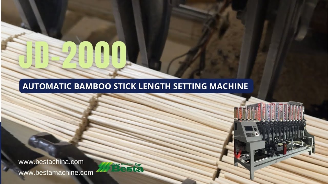 Automatic Bamboo Stick Length Setting Machine