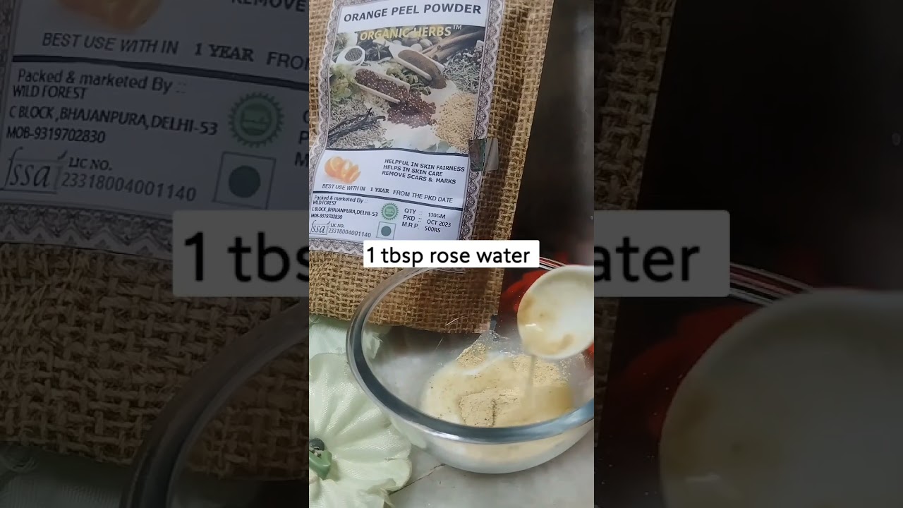 DIY for dark under arms #organicherbs #youtubeshorts #natural #skincare
