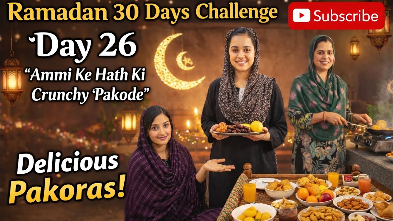 Ramadan 30 Days Challenge – Day 26 🌙🤲 Alhamdulillah for another blessed day of Ramadan.