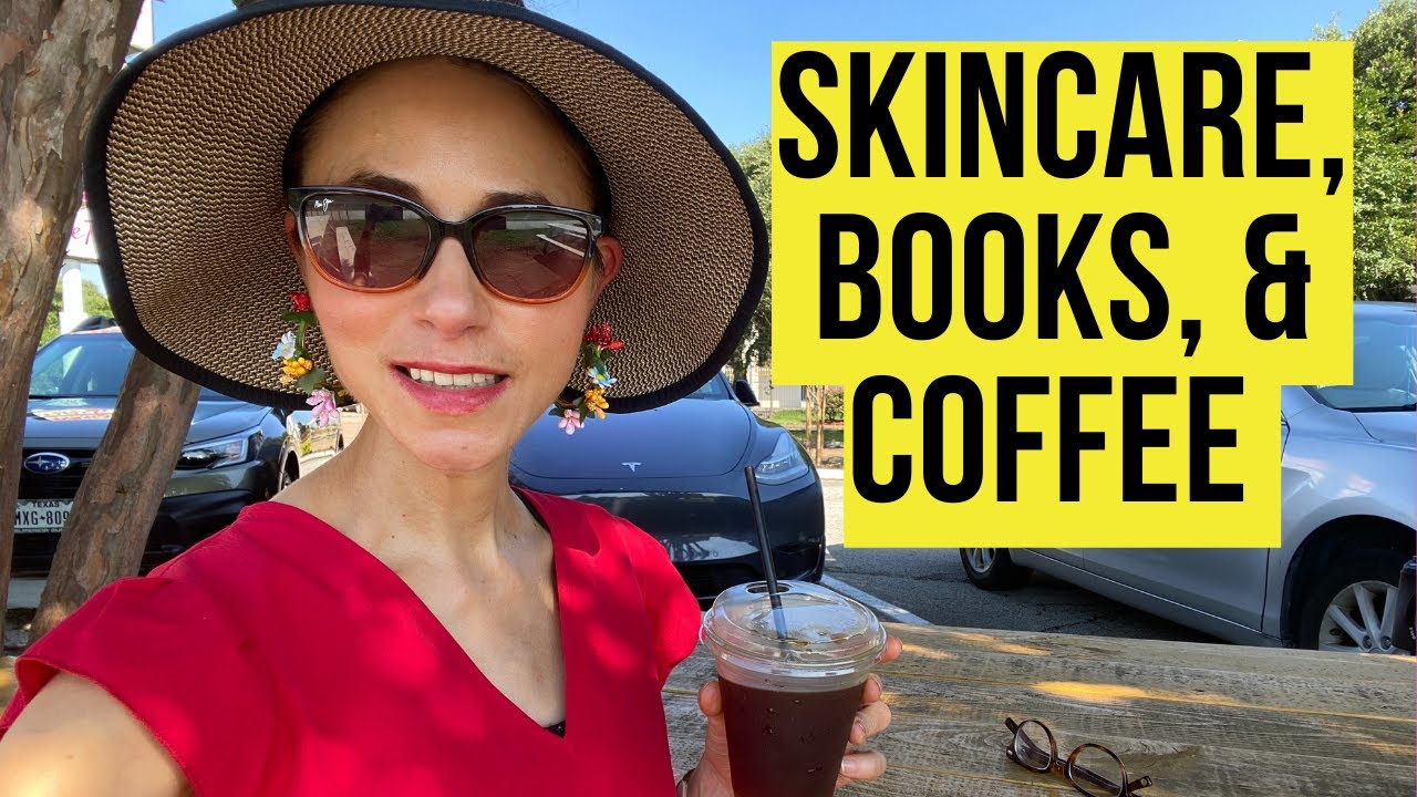 Skincare, Coffee, & A New Book | Skincare Vlog