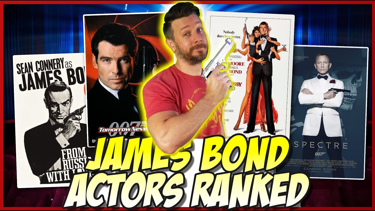 All 6 James Bond Actors Ranked (Sean Connery to Daniel Craig)