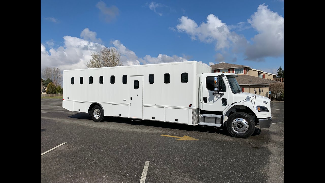 TriVan Truck Body - Prisoner Transport - 42 Passenger