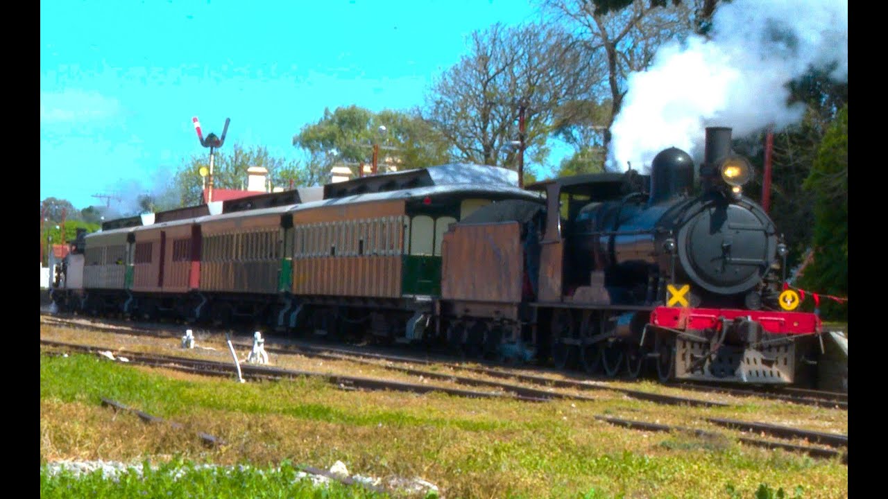 Steam Ranger Train: Strathalbyn to Gemmells in 4K!