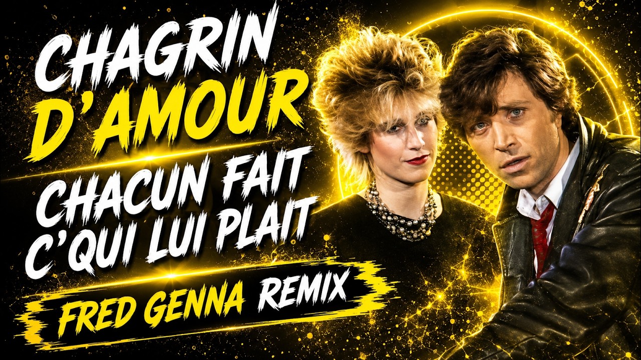 Chagrin d'Amour - Chacun Fait C'Qui Lui Plait 2026 (Fred Genna Remix) Clip 4k IA - AI