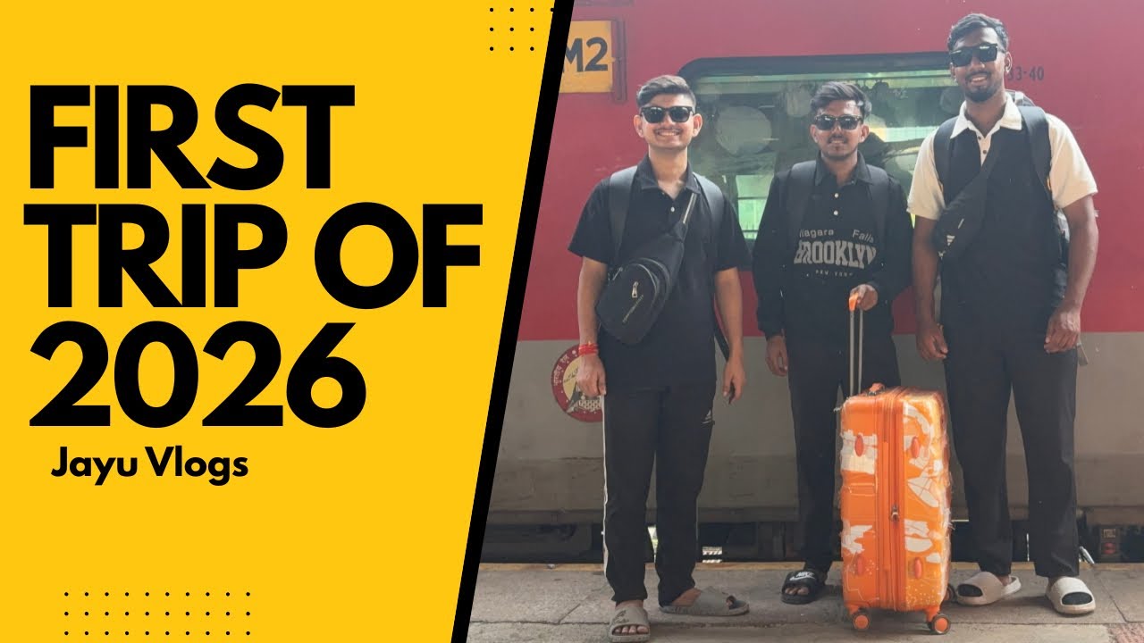 FIRST TRIP OF 2026 🦚 | Jayu Vlogs