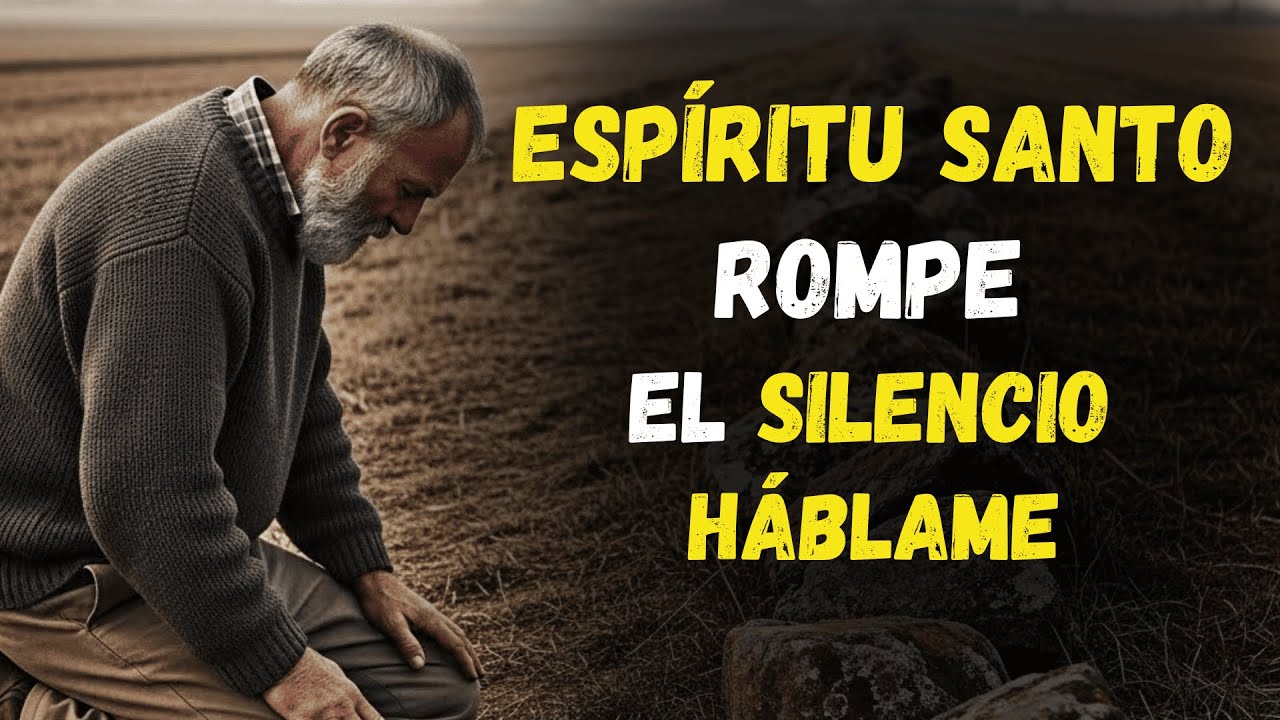 ESPÍRITU SANTO, háblame porque ya no soporto mas tu silencio