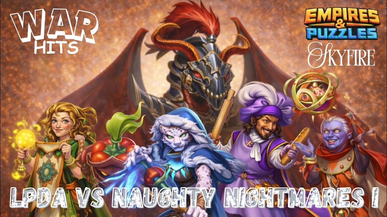 ⚔️🛡️ Naughty Nightmares l VS La Posada de las Animas ⚔️🛡️ Skyfire 🐉🐉🐲