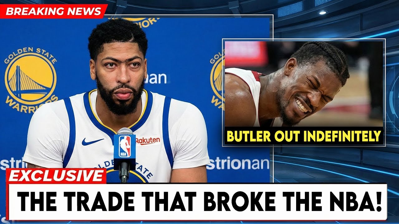Anthony Davis Officially Joins Warriors After Jimmy Butler Injury Forces Blockbuster Deal