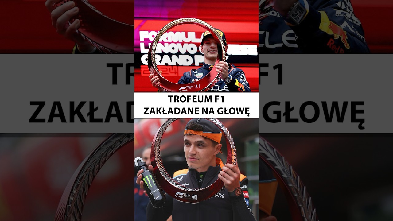 Dziwne trofeum w F1