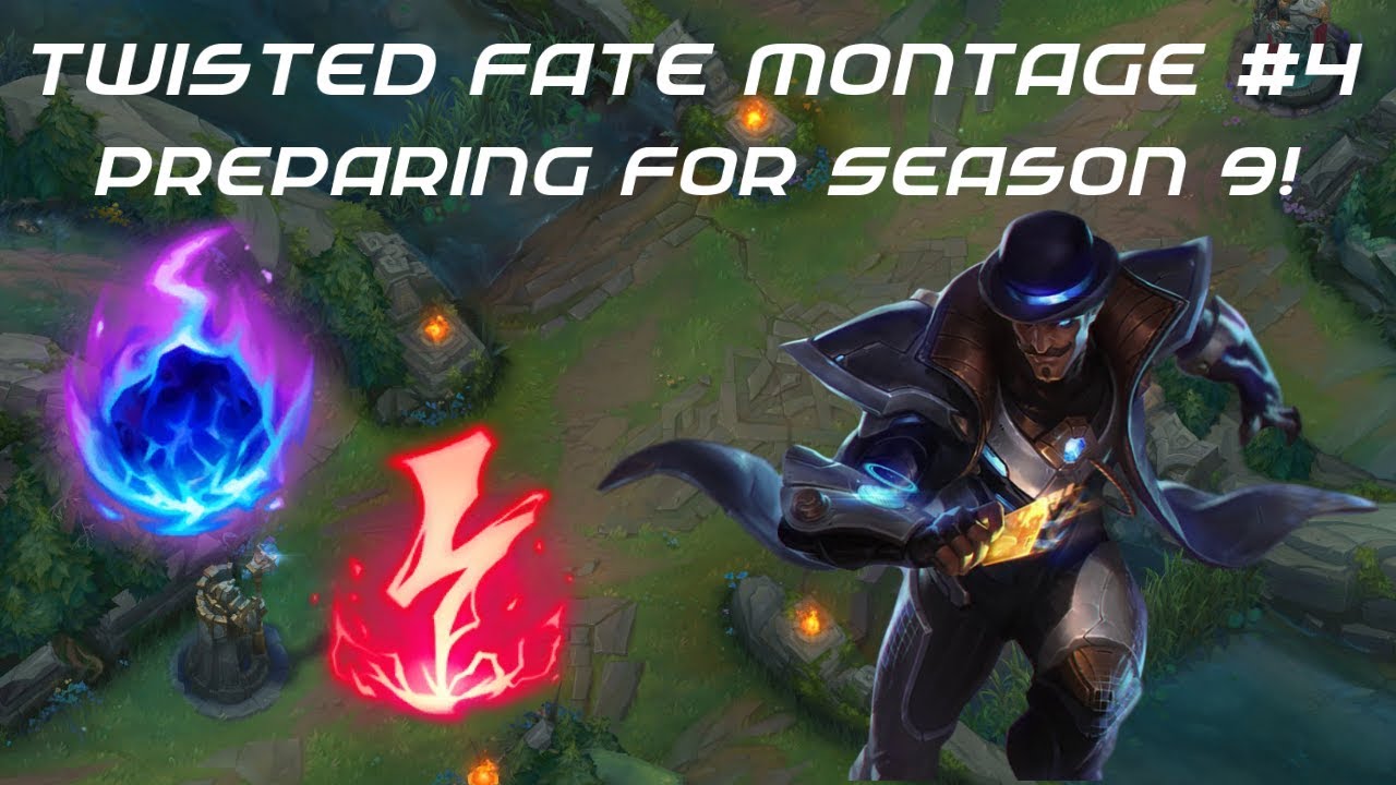 [TF Only] Twisted Fate Montage #4 - Preparing For Season 9 Domination!