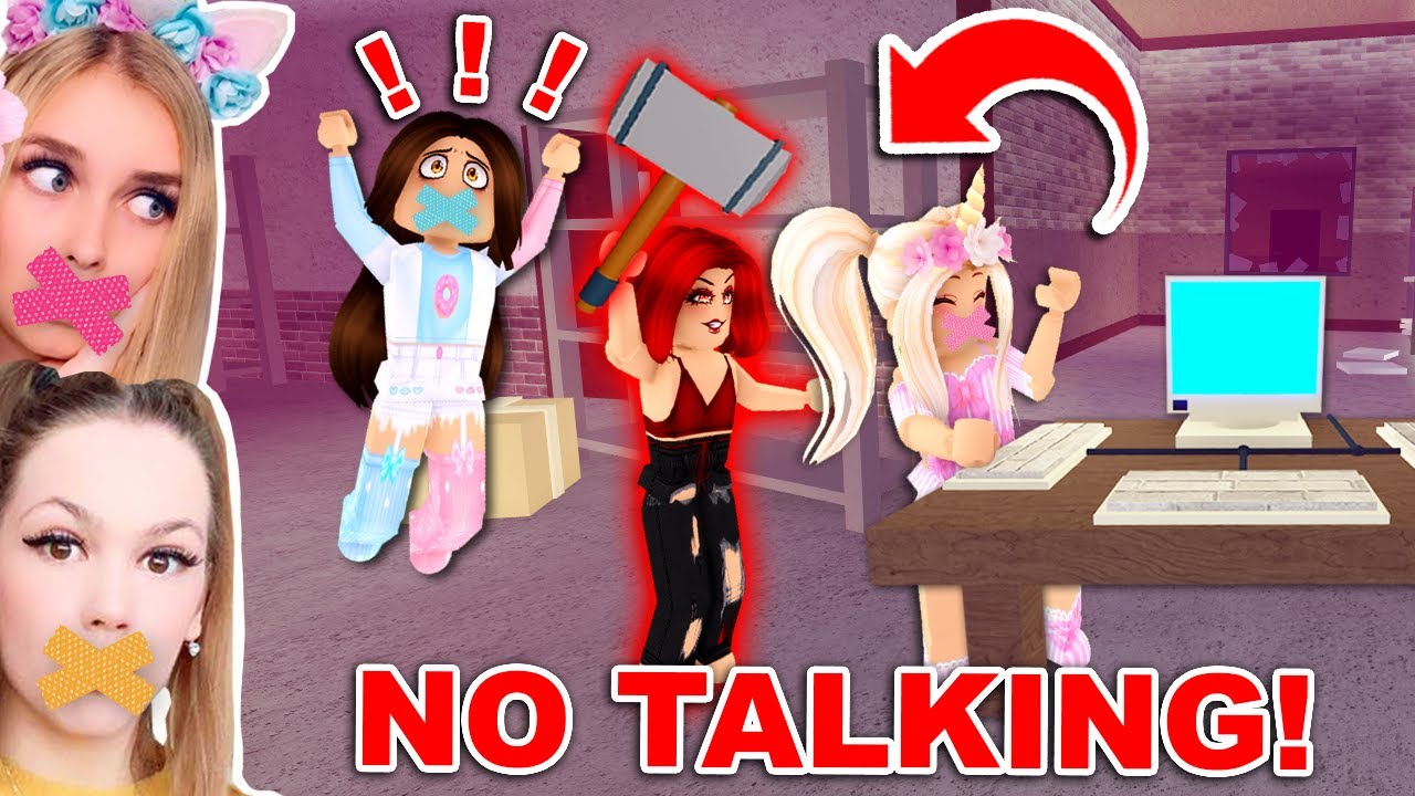 Can We SURVIVE The NO TALKING CHALLENGE In Flee The Facility With Silly! (Roblox)