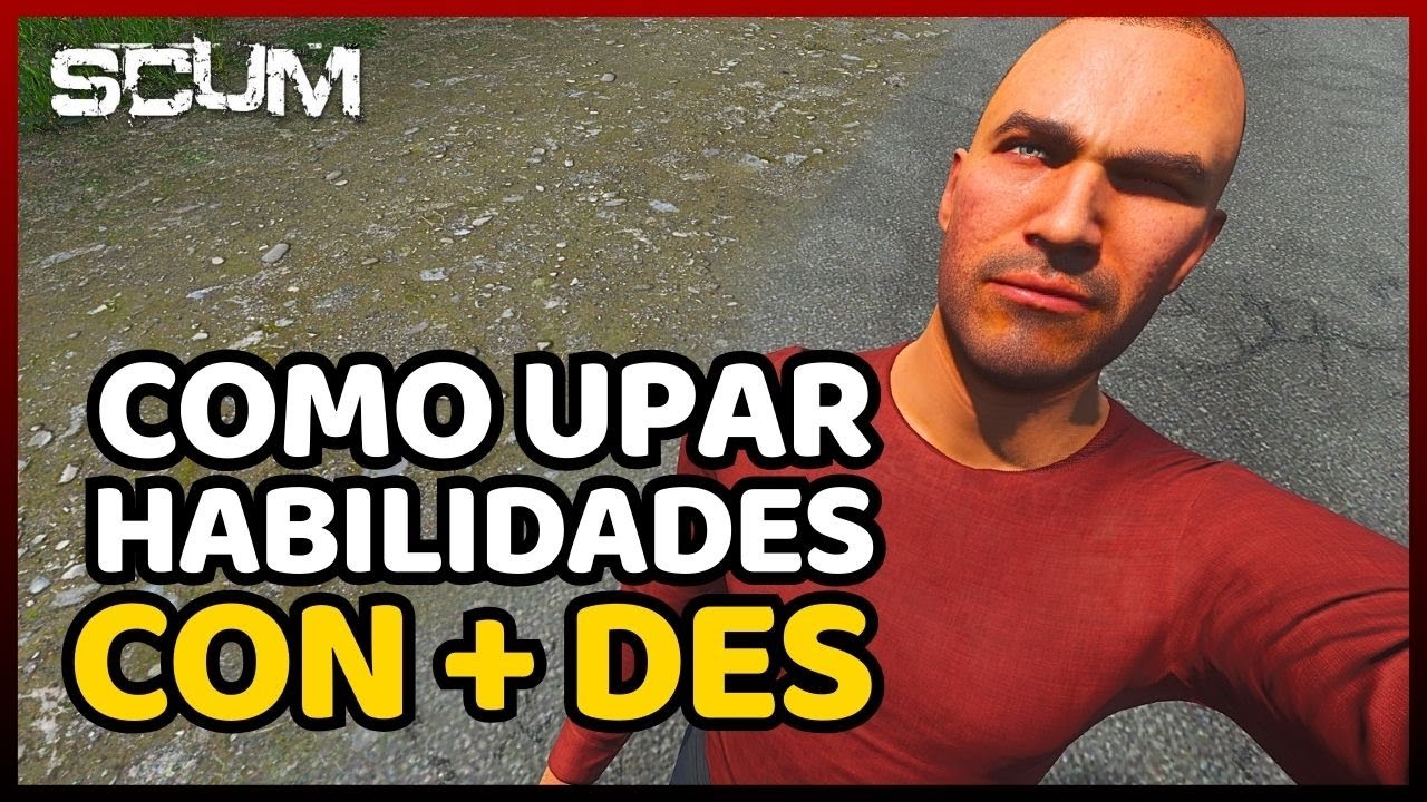 COMO AUMENTAR AS HABILIDADES DA CONSTITUIÇÃO E DESTRESA - SCUM | DICAS para INICIANTES #40 #scum