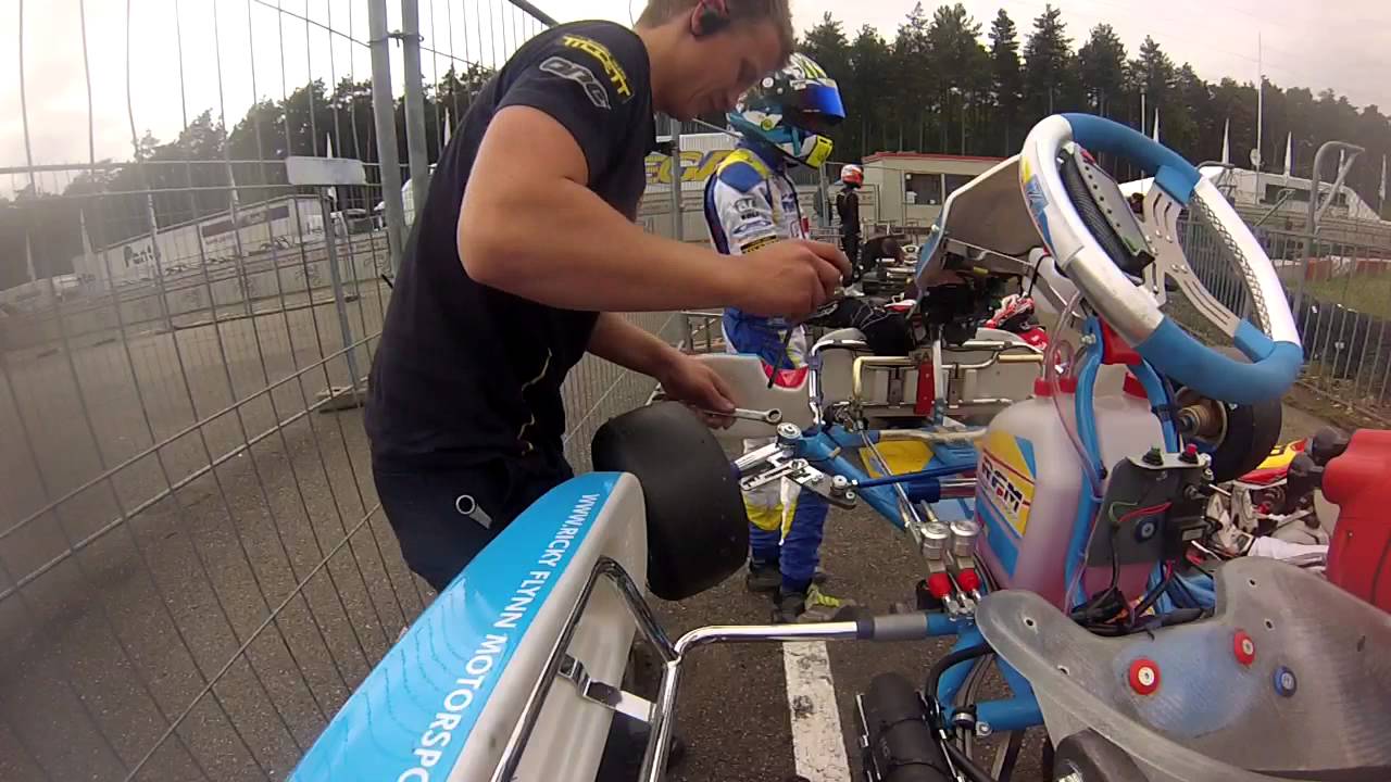 ONBOARD: KFJ in Genk WSK 2013 | ENAAM AHMED | KARTING