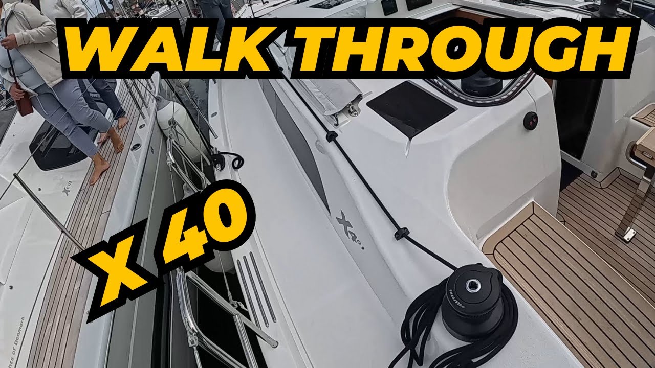 X-Yachts X 40 - Unopinionated walk around - ASMR - SV Skidbladnir
