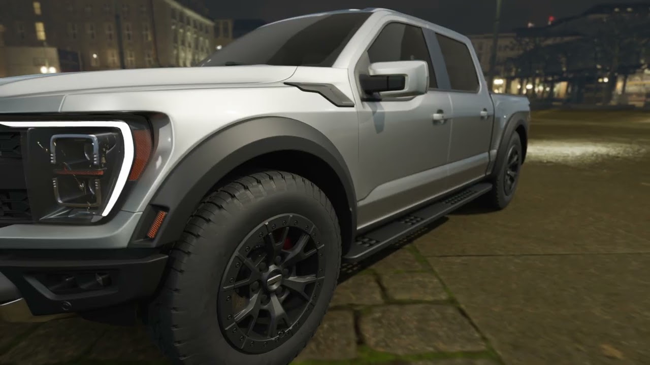 Ford F150 Raptor in Avery Gloss Metallic Silver Wrap