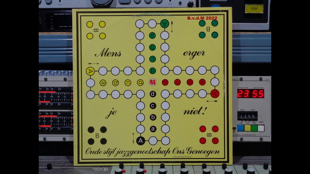 Oude Stijl Ons Genoegen Mens Erger Je Niet Remasterd By B v d M 2022