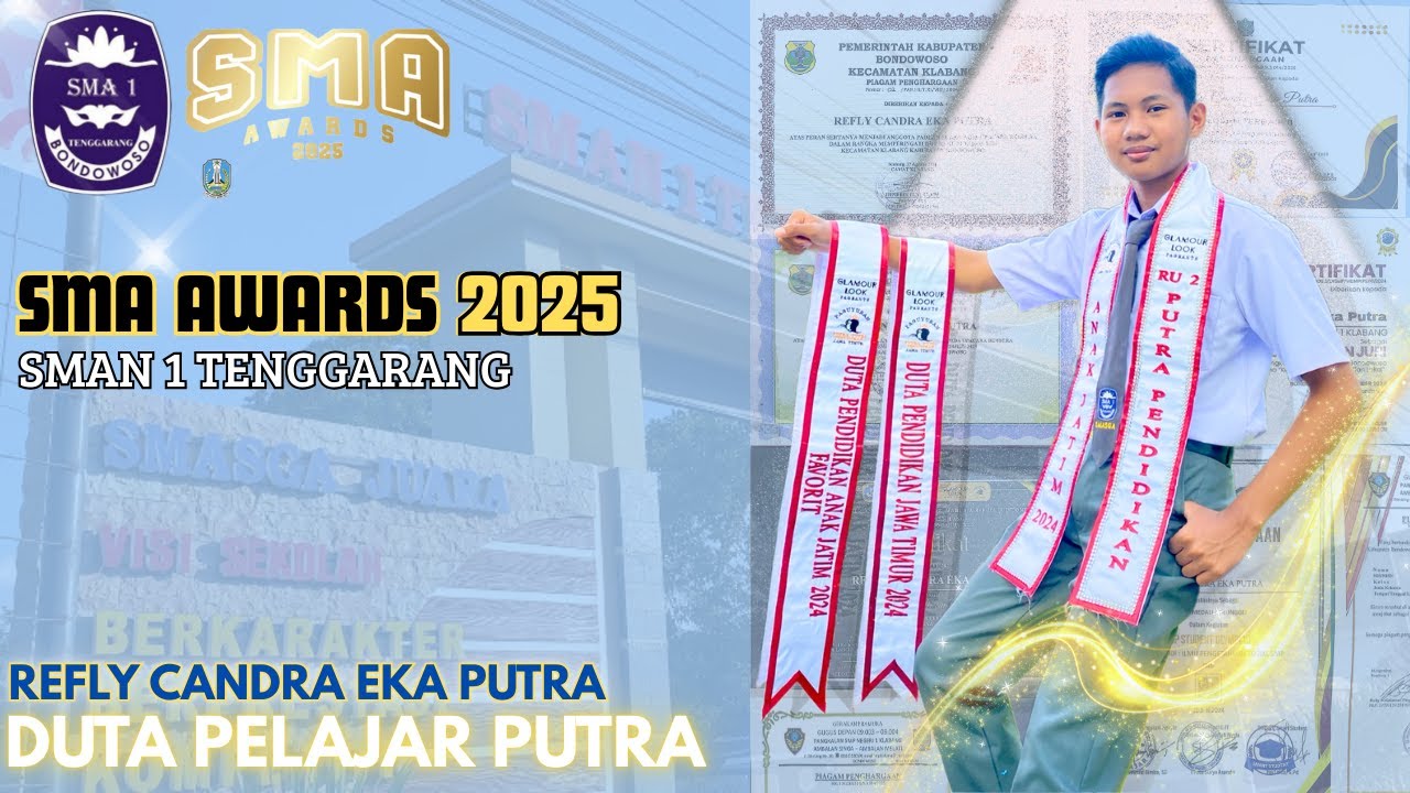 JAWA POS SMA AWARDS 2025   DUTA PELAJAR PUTRA   SMAN 1 TENGGARANG