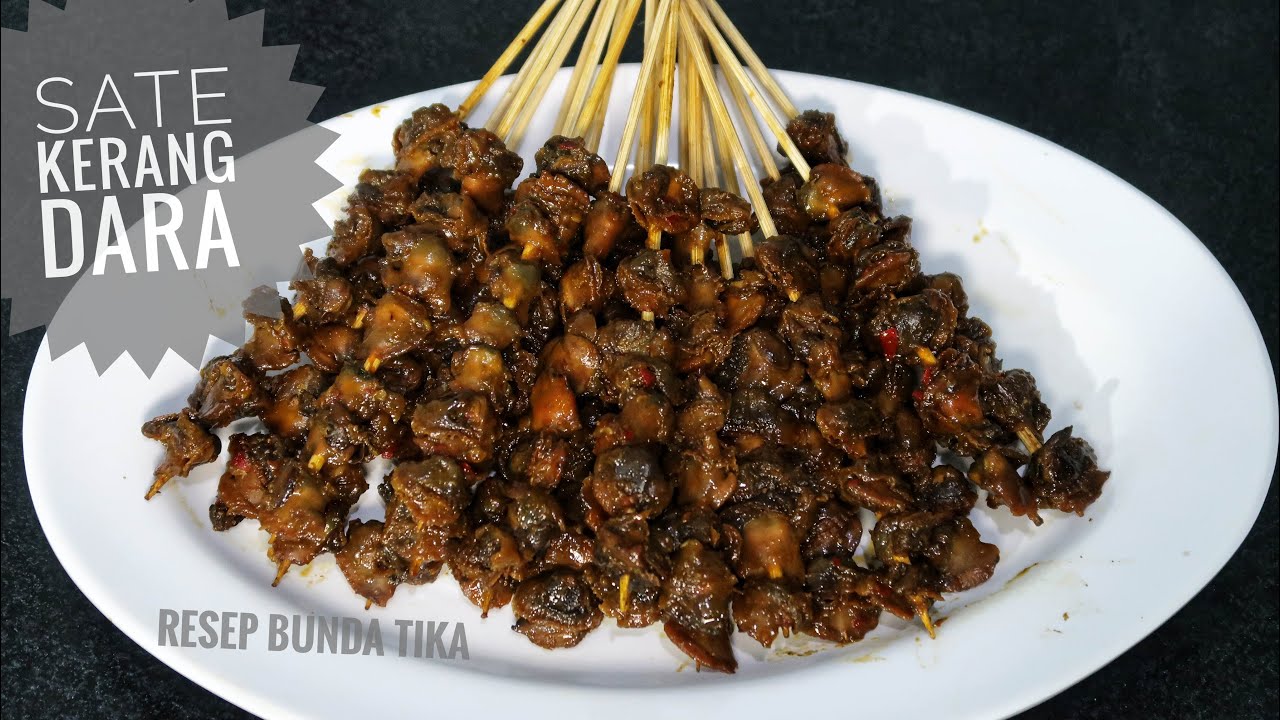 Resep Sate Kerang Dara Pedas Manis Ide Bisnis Jualan Mudah Buatnya