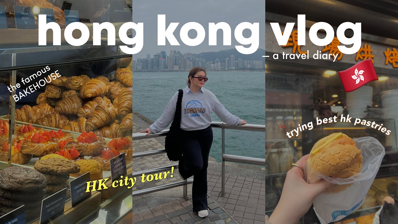 HONG KONG travel vlog 🇭🇰  FREE spots in HK! Bakehouse, Victoria Harbour, Mongkok | Sittie Saheda