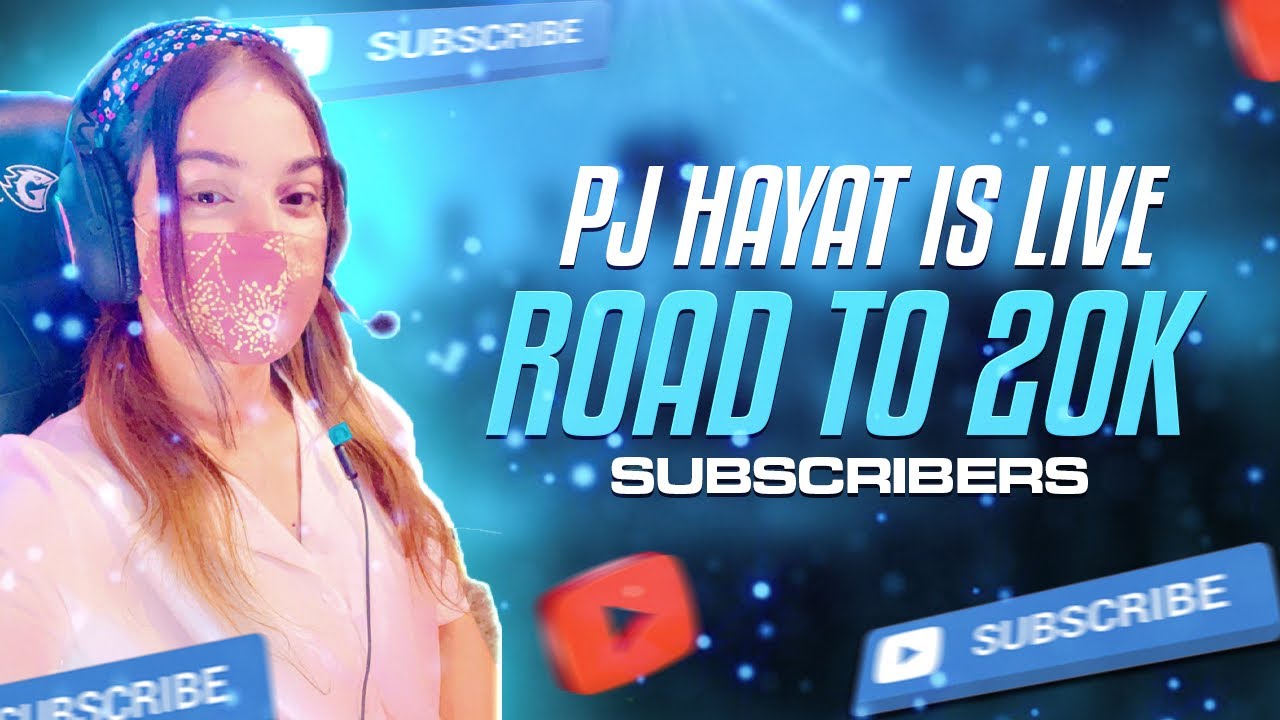 PAKISTANI GIRL GAMER PJ HAYAT IS LIVE