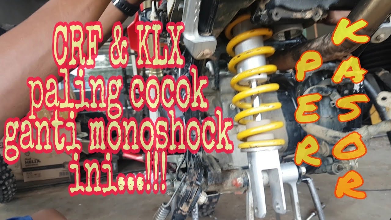 Recomended crf dan klx paling pas ganti monoshock honda cr85 atau yamaha yz85 atau kawasaki kx85