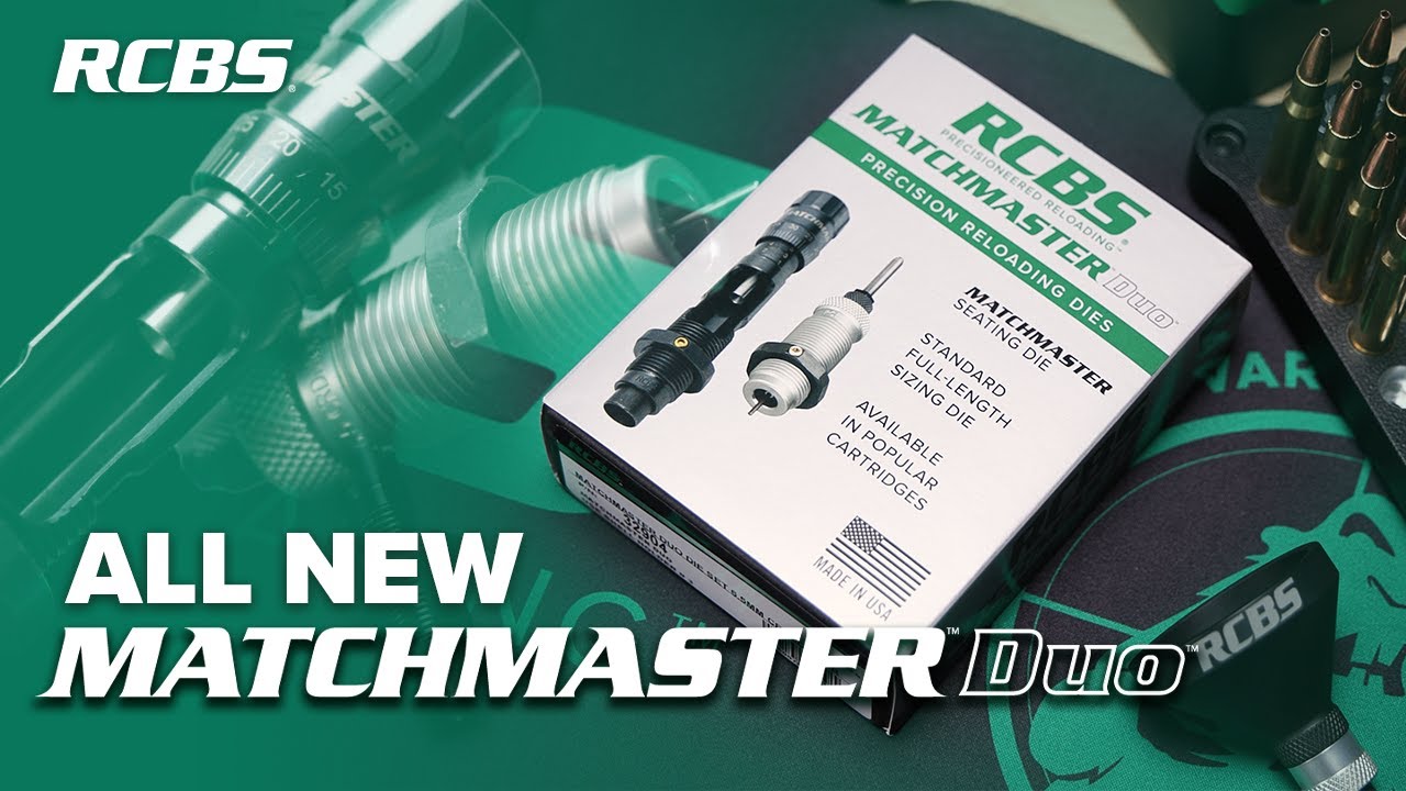 Набор штампов RCBS MatchMaster Duo | Точная посадка и стандартная калибровка по всей длине