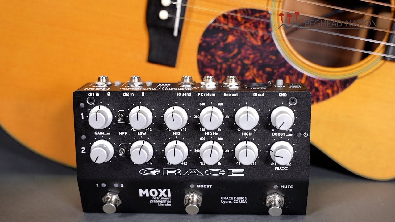 Grace Design MOXi Demo from Peghead Nation