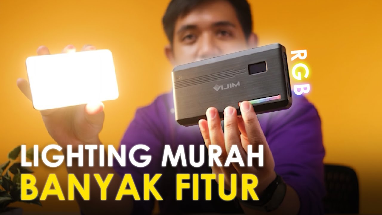 Lighting LED Video Murah Fitur Berlimpah !!! | Ulanzi Vijim VL-120 & VL-196