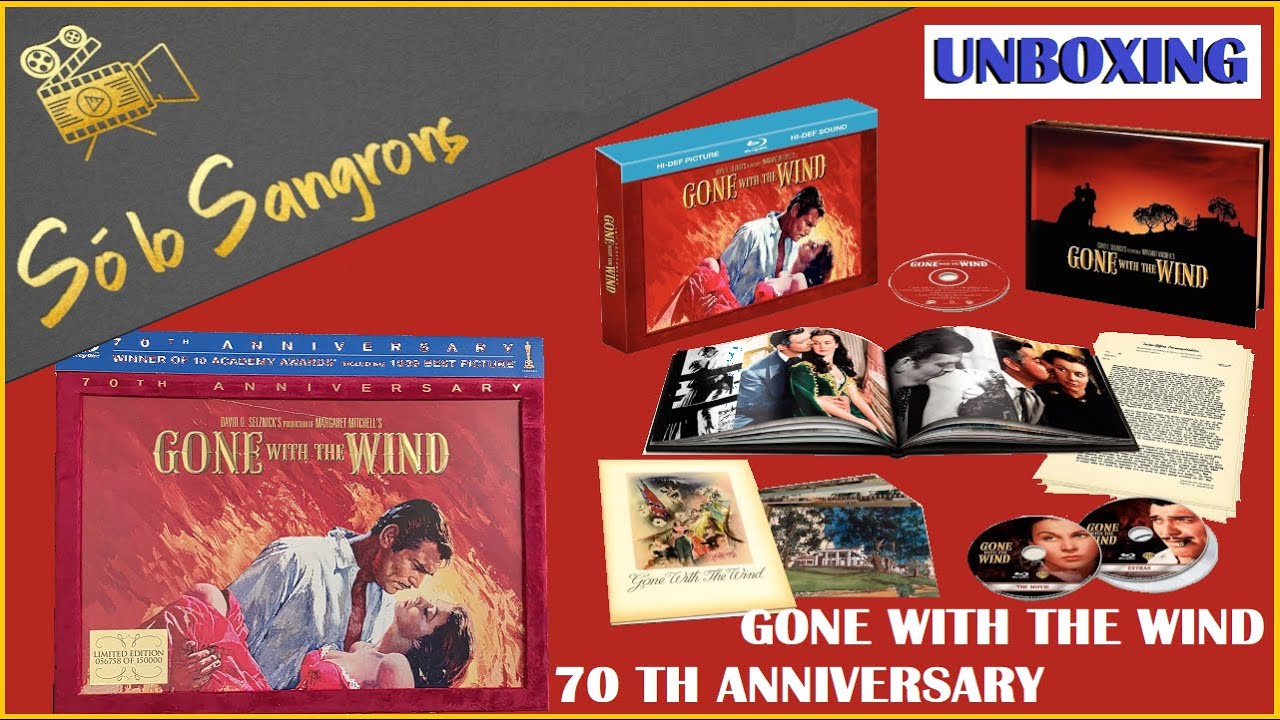 Unboxing Gone With The Wind Blu-ray 70th Anniversary Ultimate Collector's Edition - Cap 238