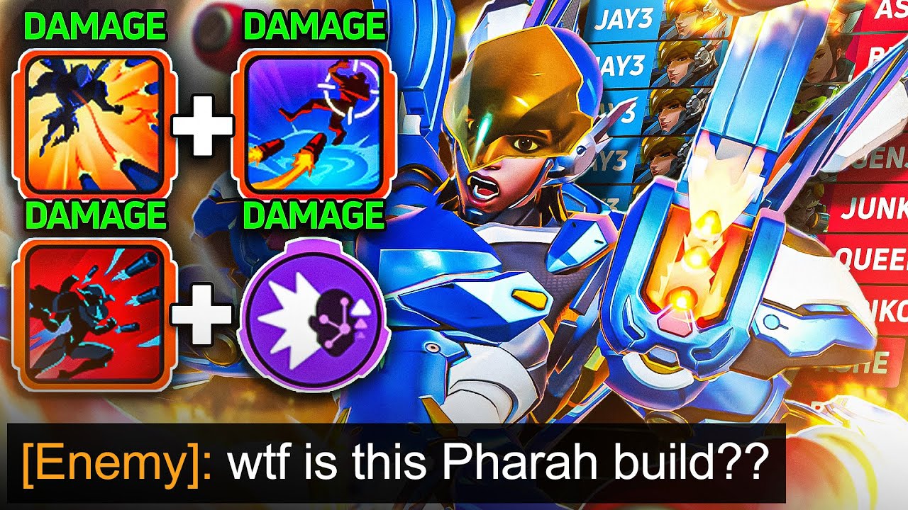 I Created The Most DIABOLICAL Pharah Build in Overwatch Stadium