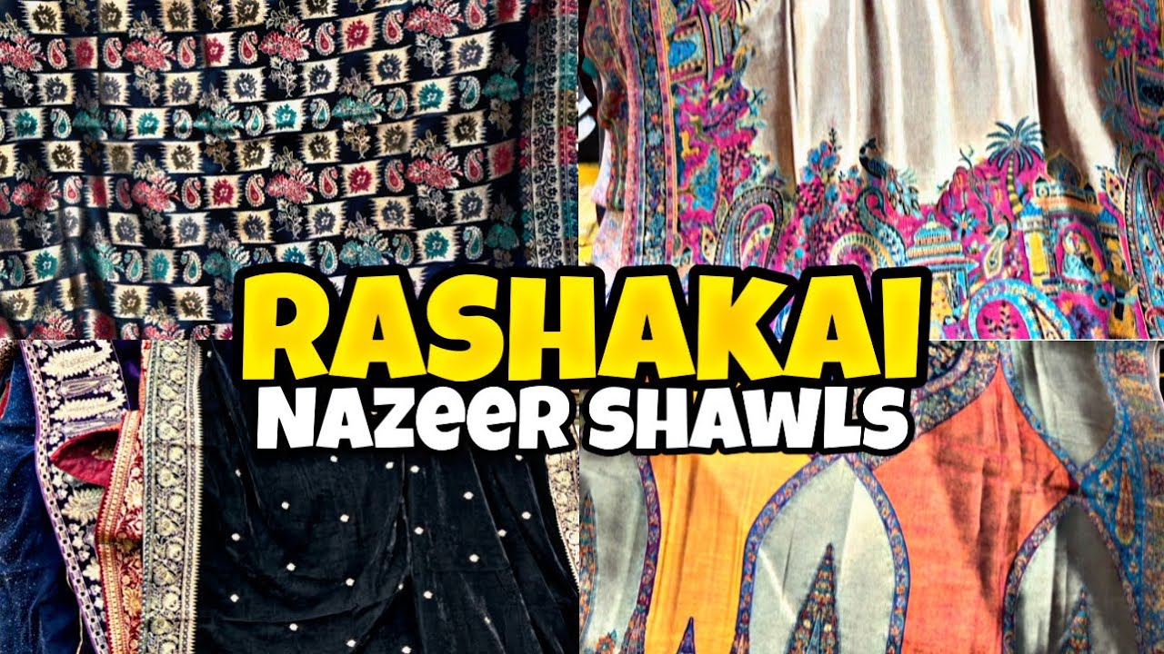 Nazeer Shwals Rashakai Cloth Market #shawls #clothing  @ajlanvlogs74 