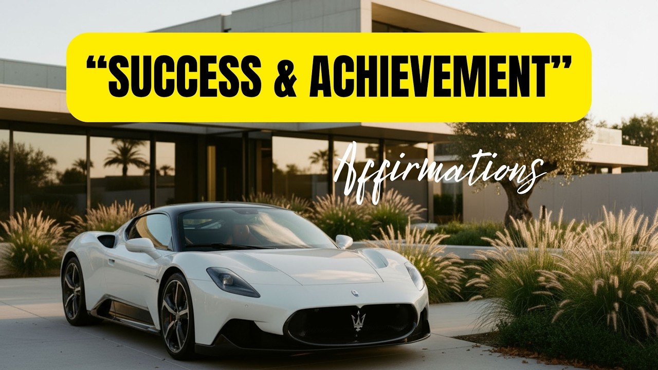 💵 Success & Achievement 💵 Subliminal Affirmations - Listed Daily Vibe & Reprogram Your Mind!