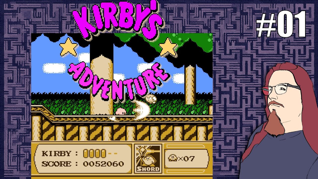 #01 - Vegetable Valley | Wulfon Plays Kirby's Adventure (NES)