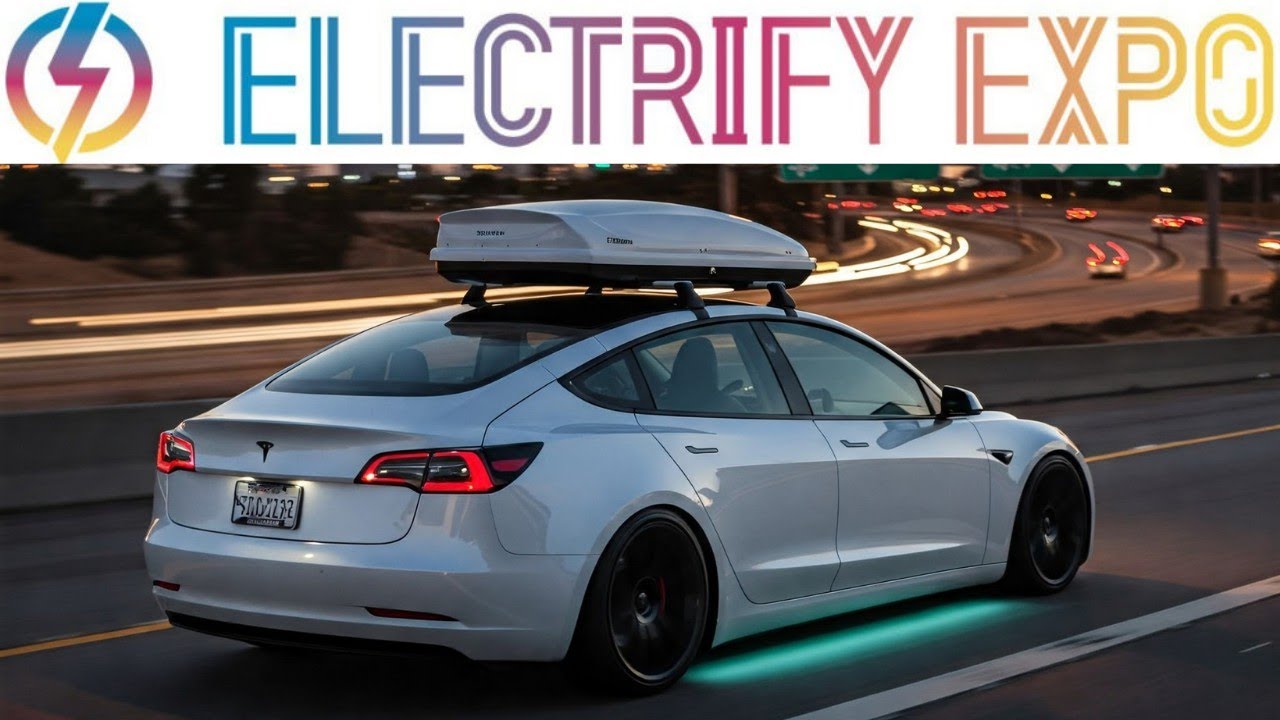 Rolling In & Out with Our Teslas | Electrify Expo 2023 San Francisco