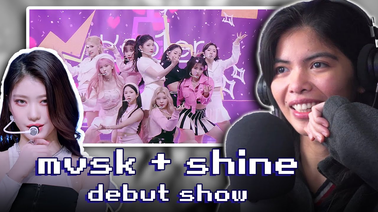 Kep1er 케플러 'MVSK' + 'Shine' DEBUT SHOW [reaction]