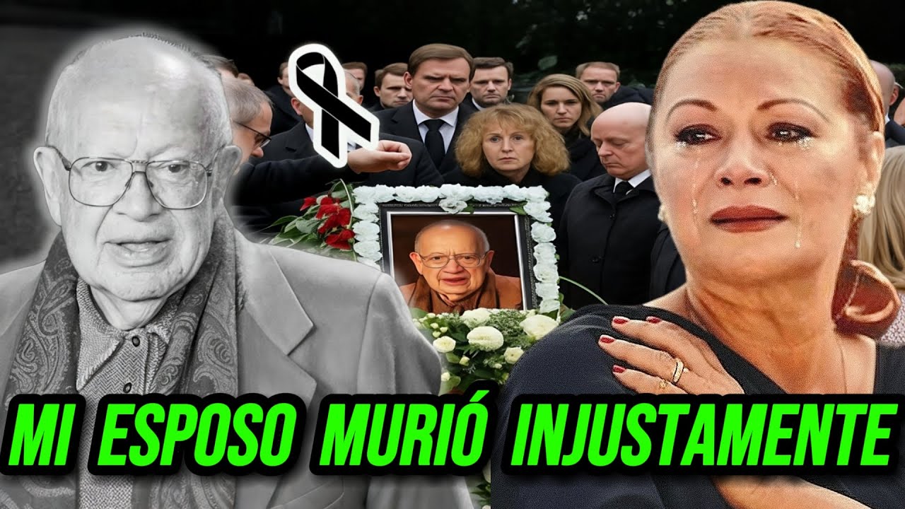 ENTRE LÁGRIMAS la ESPOSA de EDUARDO MANZANO finalmente REVELA su TRÁGICO FINAL tras su MUERTE.