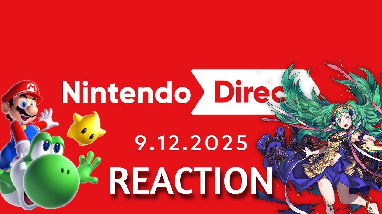 My REACTION to Nintendo Direct 9/12/25!
