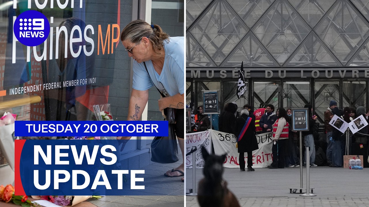 Helen Haines attacker named; Europe reels after France riots | 9 News Australia